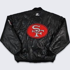 VTG San Francisco 49ers Men's XL Jacket Chalk Line USA Made