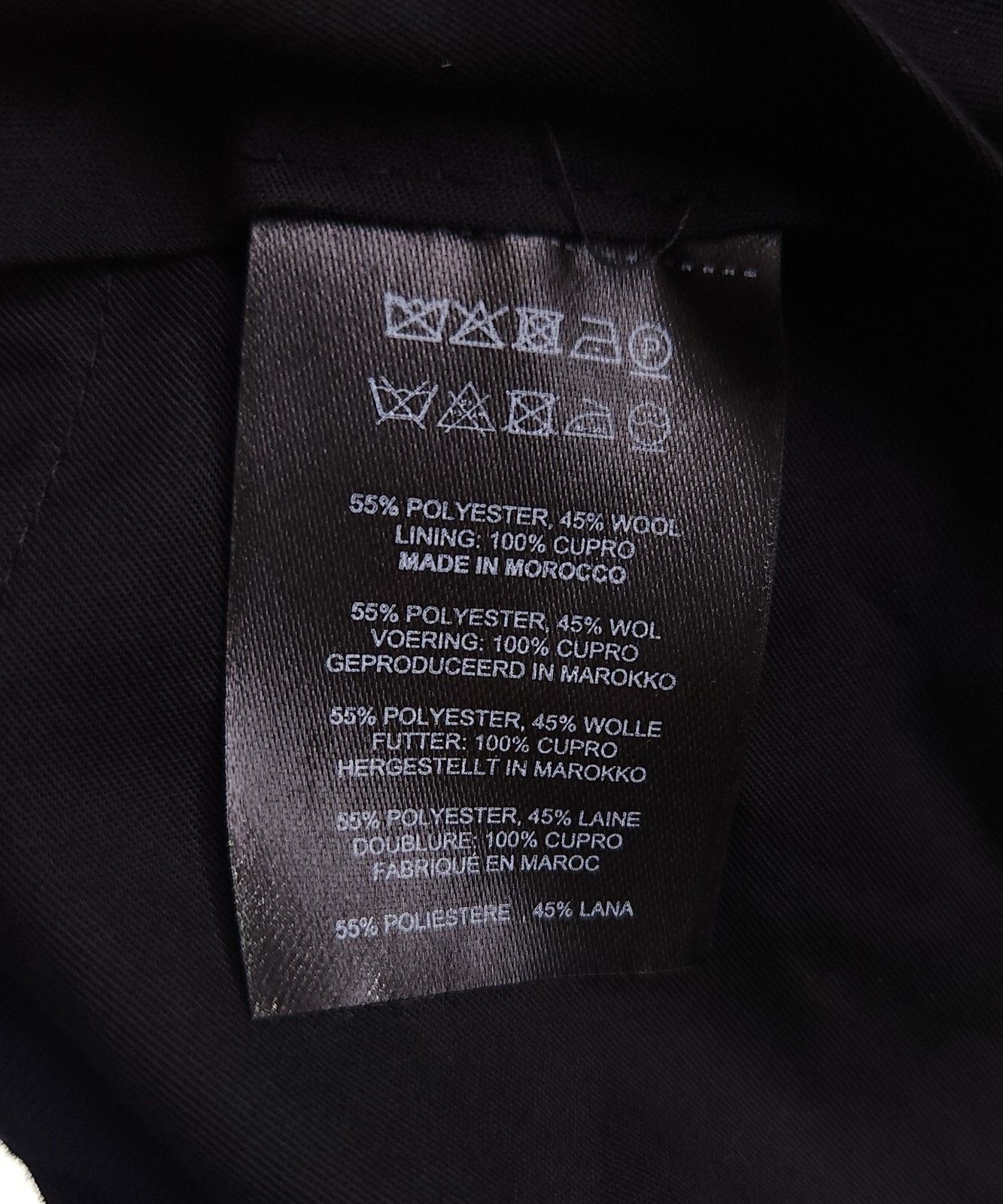 Dries Van Noten Dries Van Noten Wool-Blend Pants Size 50 US M Mens Navy Tro Size US 34 / EU 50 - 7 Thumbnail