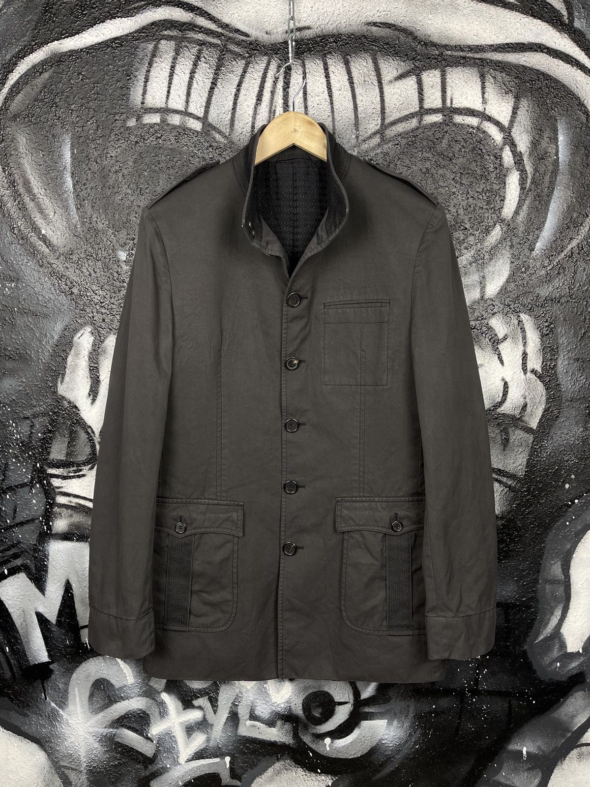 Hugo Boss Hugo Boss Alfred-W Vintage Dark Grey Blazer Jacket Size 48 Size US M / EU 48-50 / 2 - 3 Thumbnail