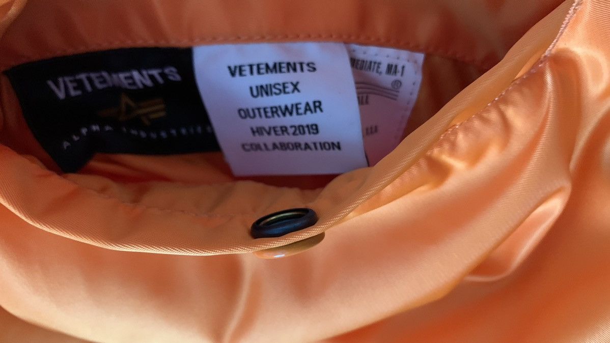 Alpha Industries × Vetements Vetements x Alpha industries 2018 tribal ma-1 bomber jacket Size US XXL / EU 58 / 5 - 6 Thumbnail