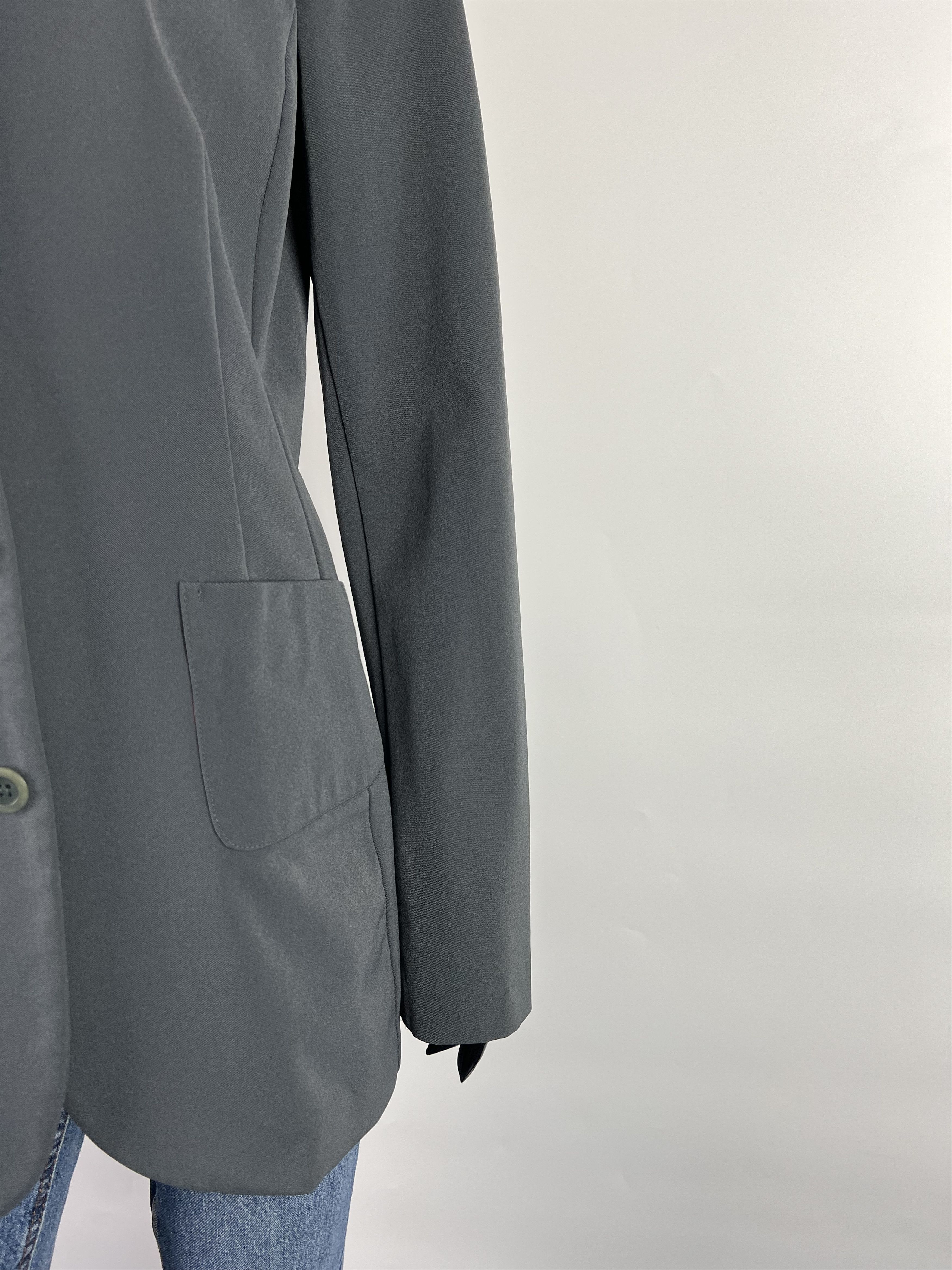 Theory Theory Gray Blazer Jacket Size L / US 10 / IT 46 - 6 Thumbnail