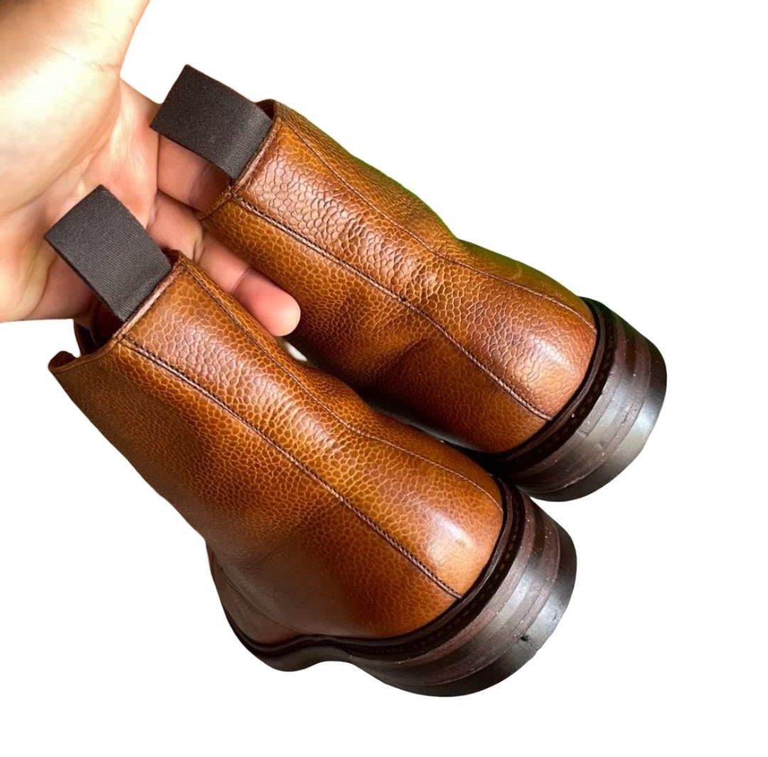Crockett & Jones Crockett & Jones Tan Scotch Grain Leather Coniston Boots Size US 8.5 / EU 41-42 - 5 Thumbnail
