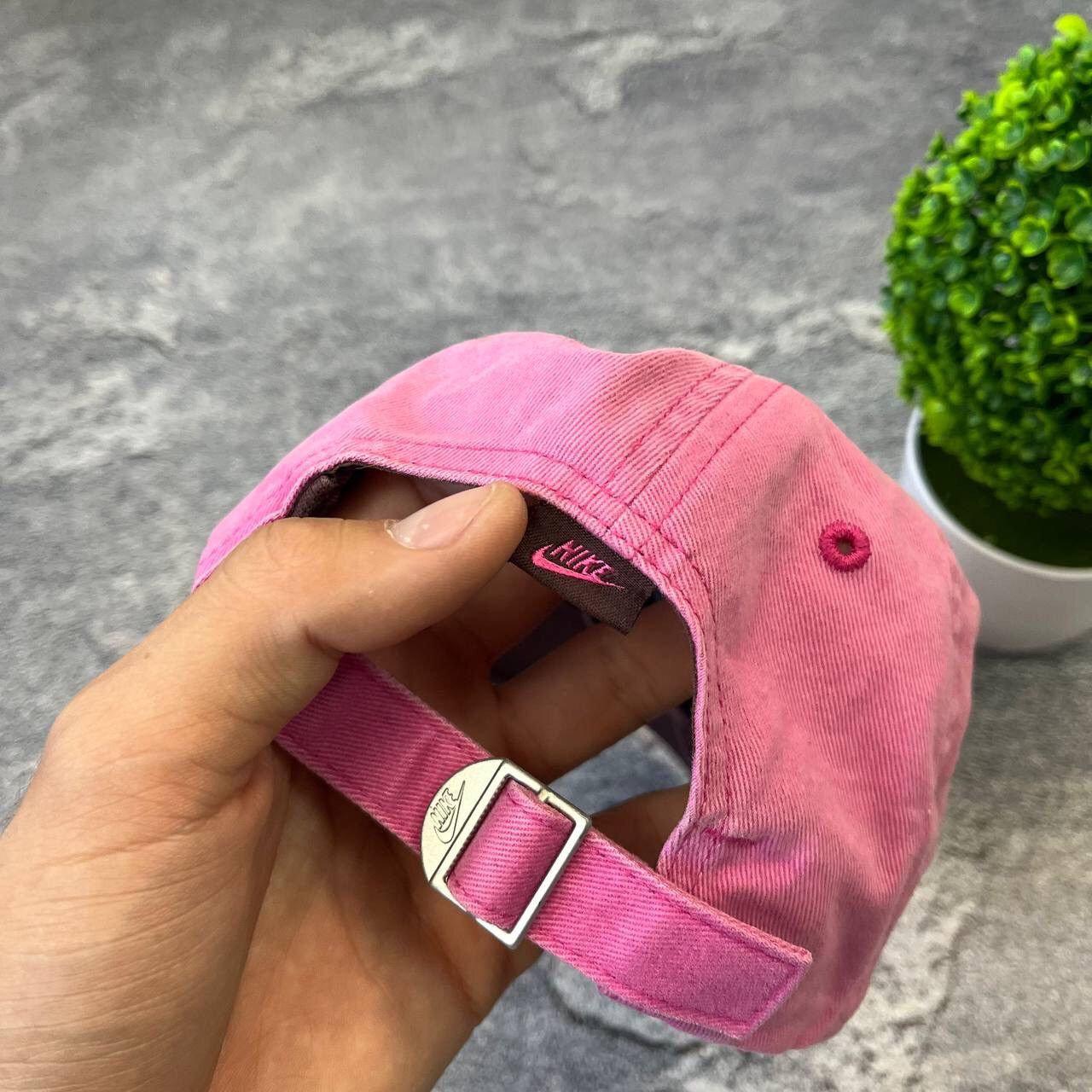Nike × Nike ACG Nike 90s Drill Pink Big Swoosh Nike Y2K Hat Black Size ONE SIZE - 6 Thumbnail