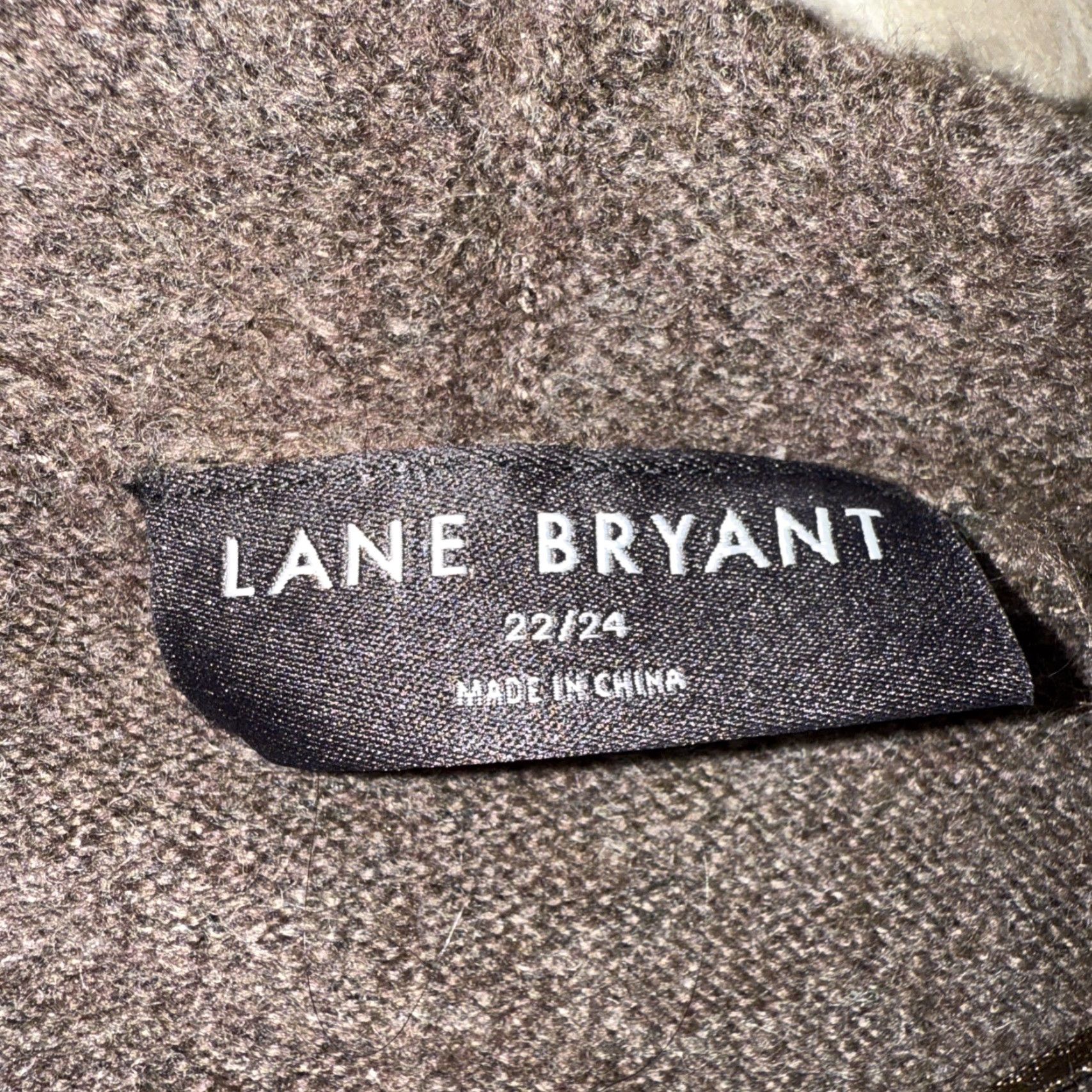 Vintage Lane Bryant Brown Fall open front duster cardigan Sweater 22/24 Plus Womens Bohemian Cozycore Cardigan Women Winter Fall Open Front Duster 22/24 Mens? Size 3XL / US 20-22 - 3 Thumbnail