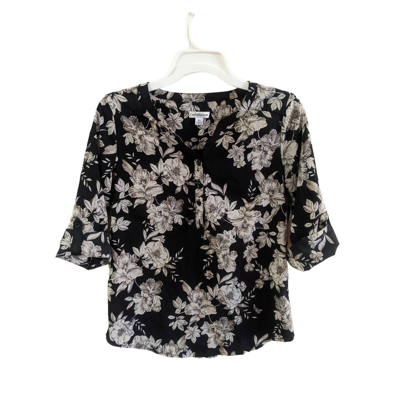 Pull Col Rond Boutonné épaule En Coton Blanc-flame Armor Lux - Femme