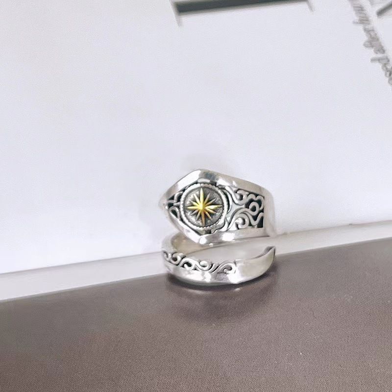 Jewelry Star New Design Jewelry Rings Open Chrome Ring (Size 7-13) Size ONE SIZE - 6 Thumbnail