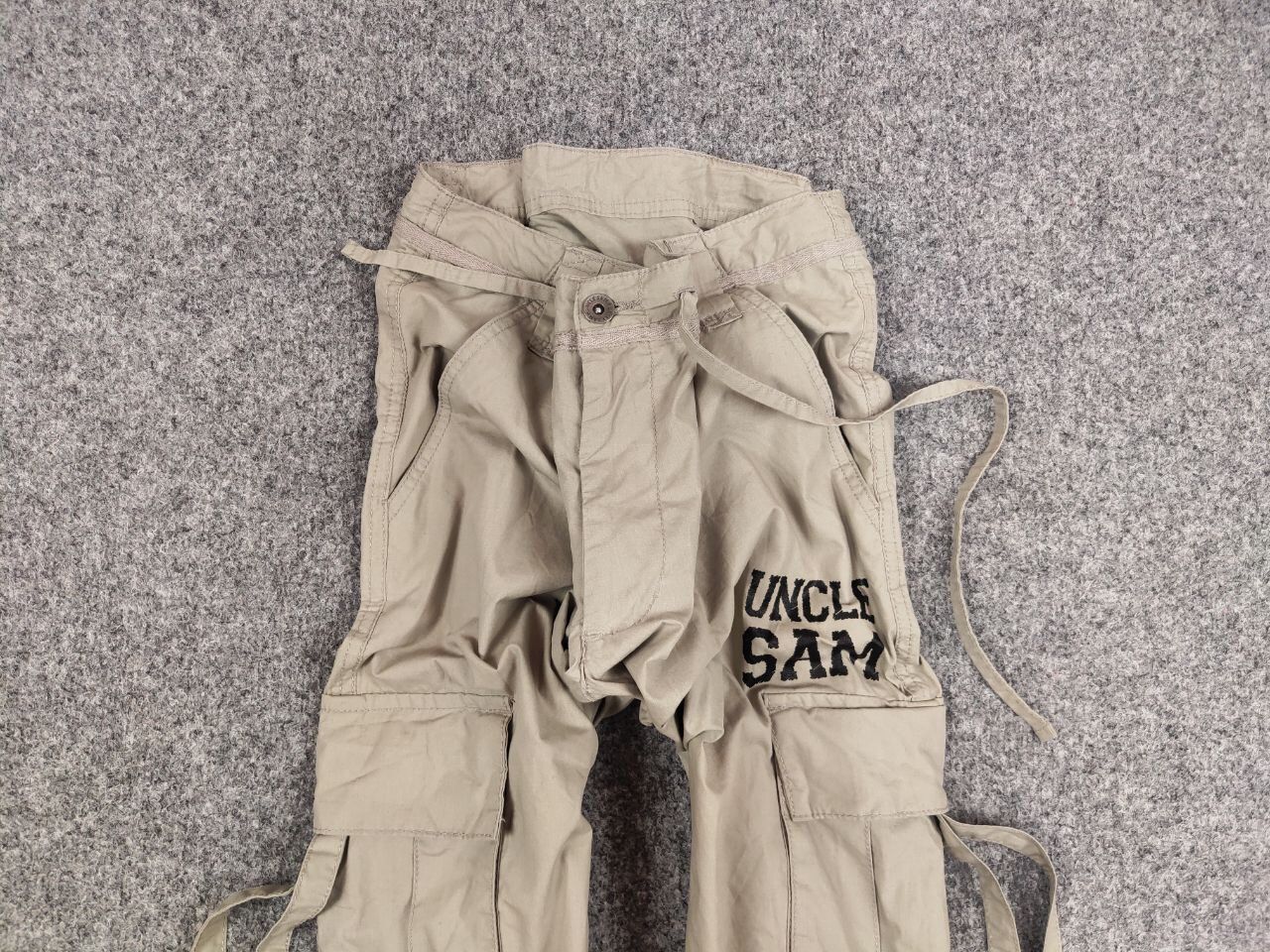 Japanese Brand Vintage 90's Japanese Parachute Bondage Straps Cargo Pants Size US 36 / EU 52 - 7 Thumbnail