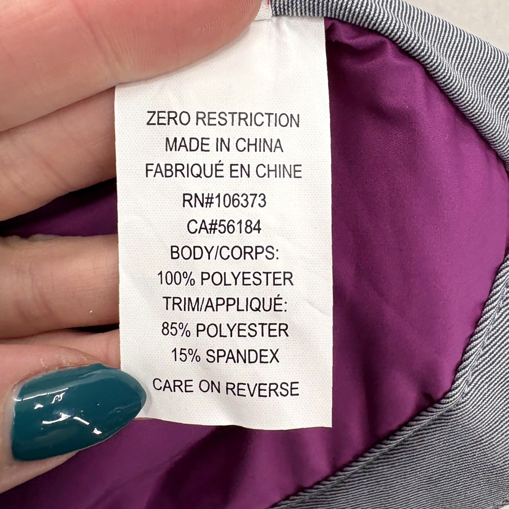 Vintage Zero Restriction Vest Womens Medium Purple Tess Quilted Primaloft Insulated Golf Size M / US 6-8 / IT 42-44 - 7 Thumbnail