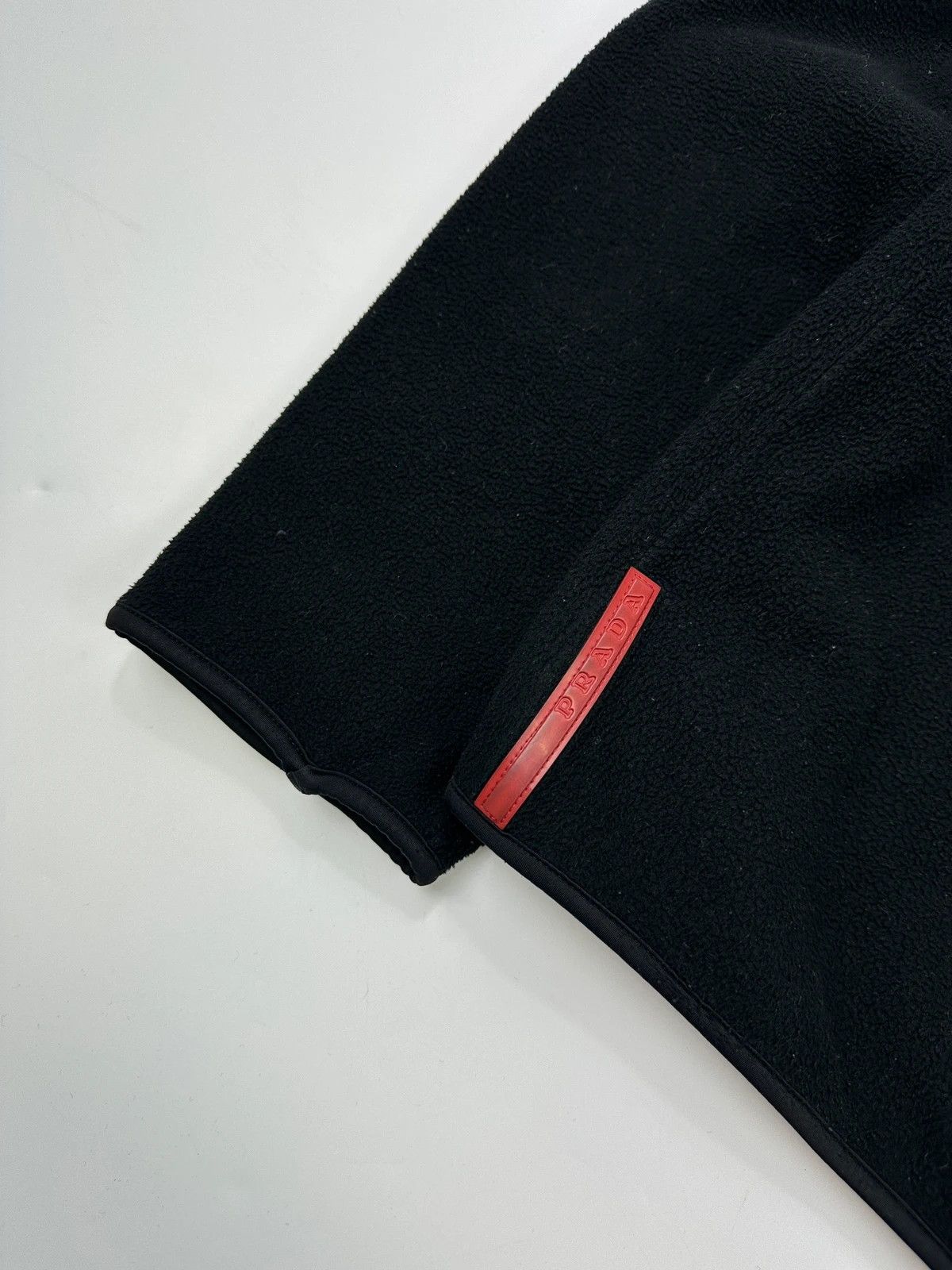 Prada Prada Sport FW01-05 Black Fleece Quarter Zip Pocket Size US M / EU 48-50 / 2 - 2 Thumbnail