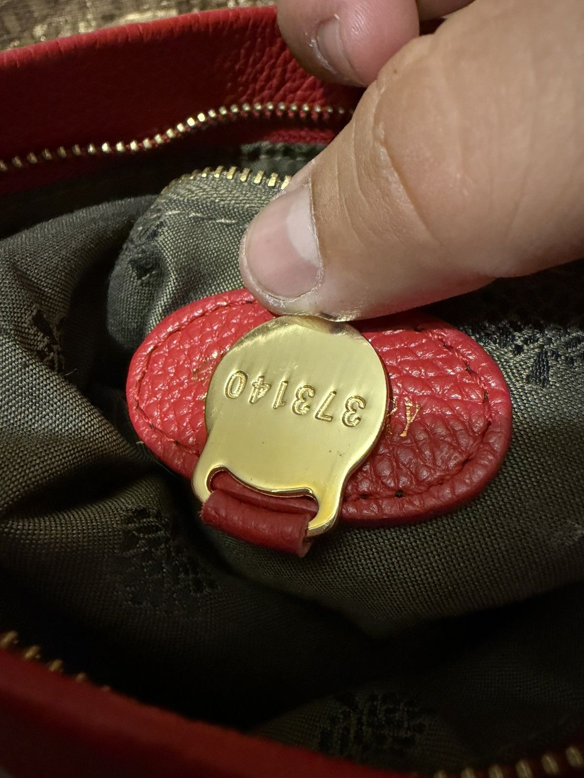 Mulberry Mulberry clutch leather red Size ONE SIZE - 5 Thumbnail
