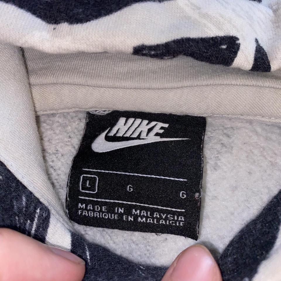 Nike Nike All Over Print Rare Hoodie Size US L / EU 52-54 / 3 - 4 Thumbnail