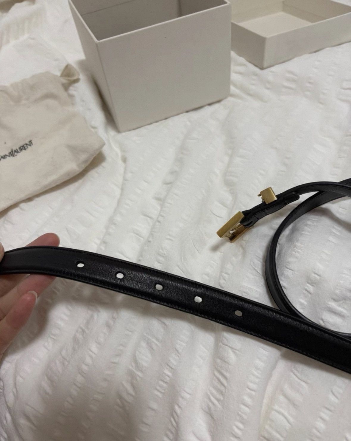 Saint Laurent Paris Saint Laurent belt2410-Nextarrow Size ONE SIZE - 3 Thumbnail