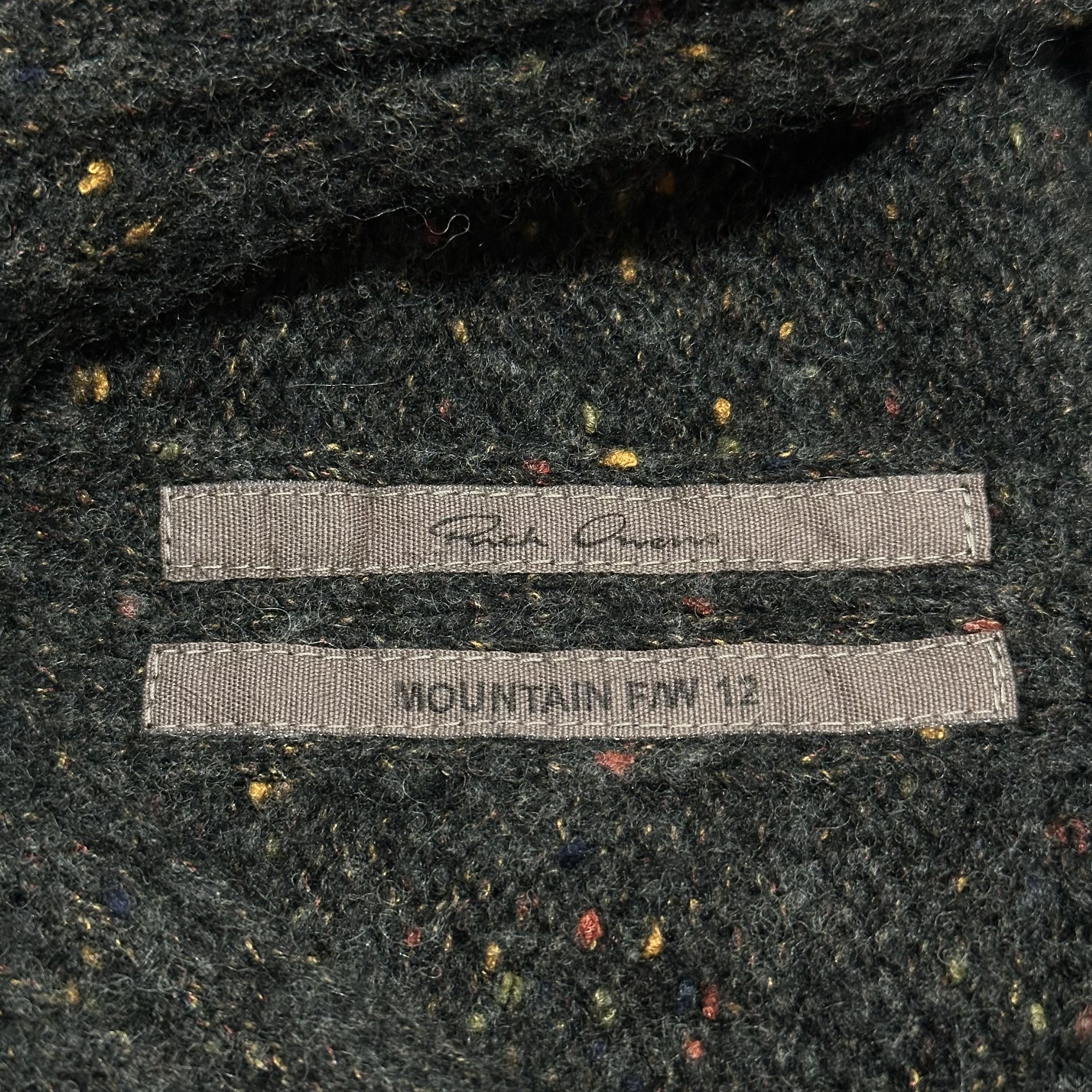 Rick Owens × Rick Owens Drkshdw Rick Owens Mountain f/W 12 Wool Blend Size US XS / EU 42 / 0 - 3 Thumbnail