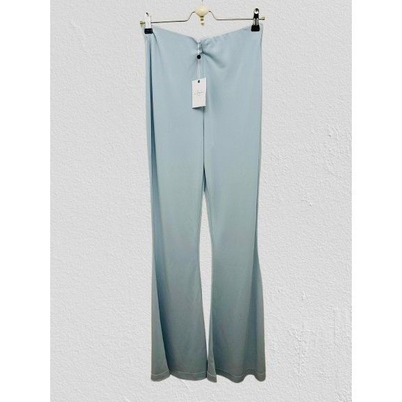Christian Lacroix L'Academie Crepe Jersey Set - Bell Bottoms Pants & Halter To Size S / US 4 / IT 40 - 5 Thumbnail