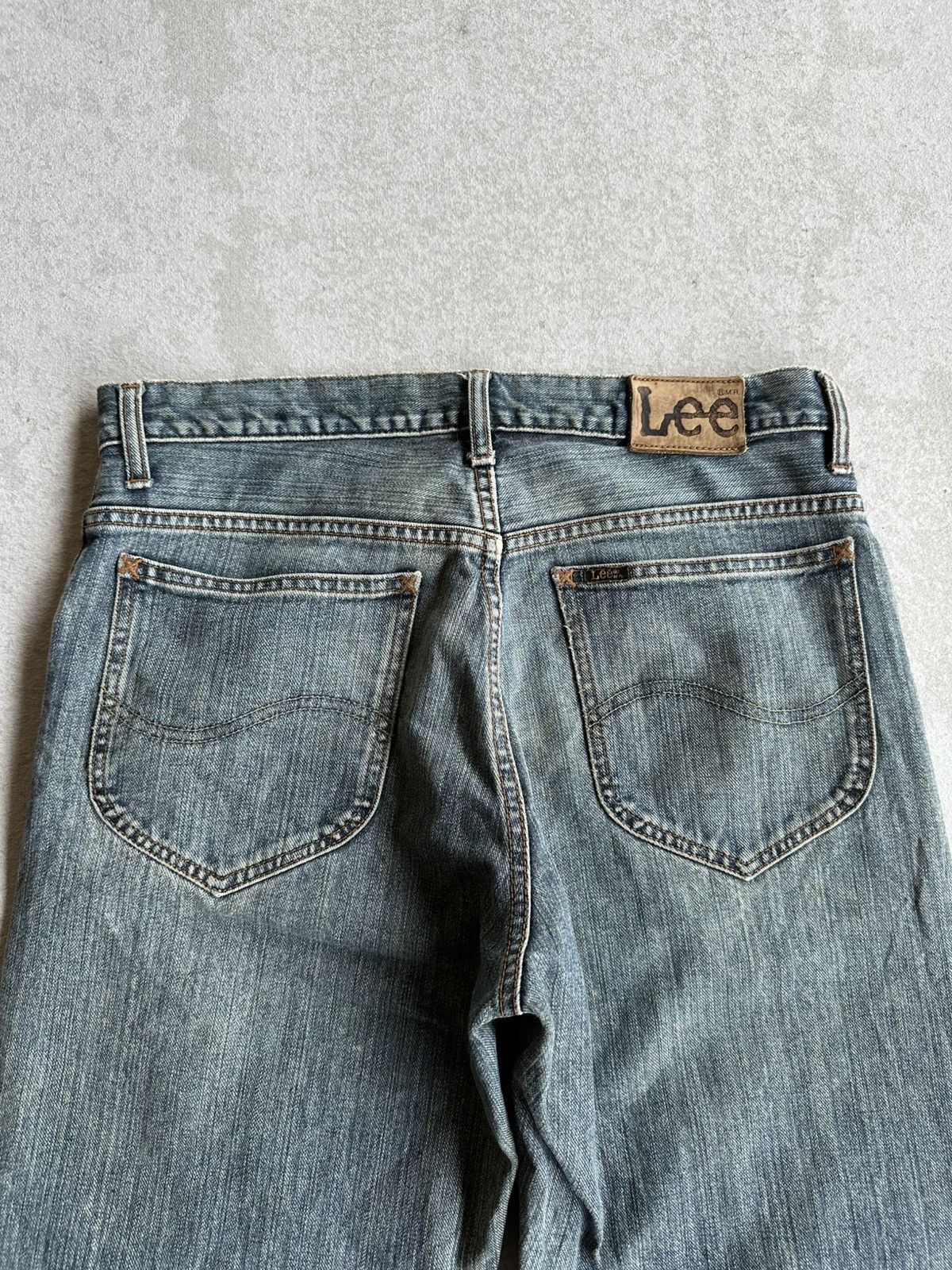 Lee OFFER ACCEPT🩸Vintage LEE Ripped Jean Distressed Denim Pants Size US 31 - 13 Thumbnail
