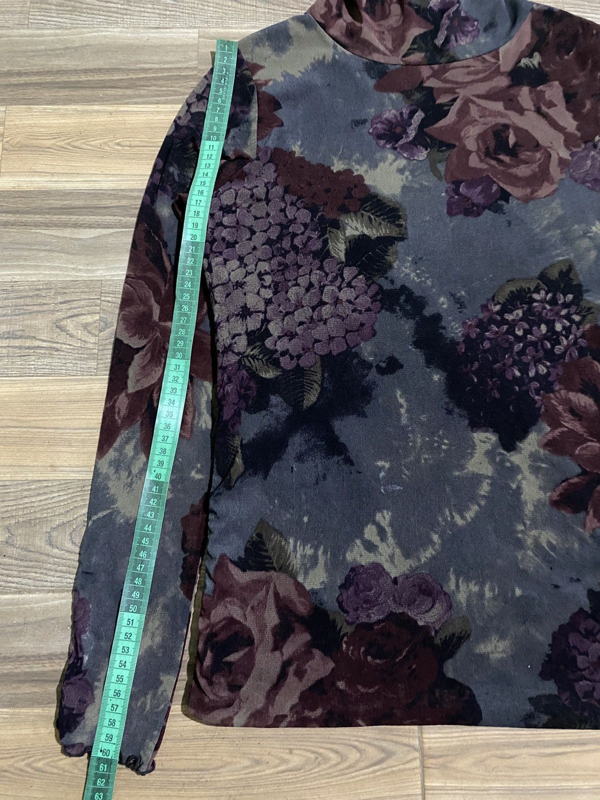 Other Elenad Luxury Made In Italy Floral Mesh Top Size XL / US 12-14 / IT 48-50 - 12 Thumbnail