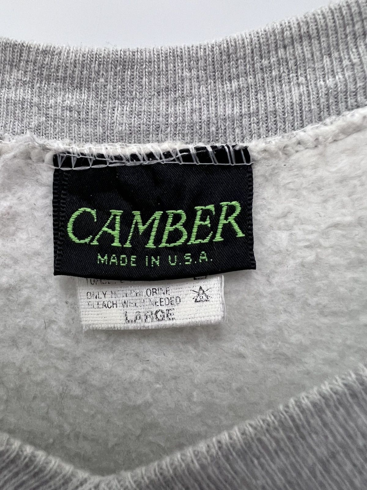 Camber × Vintage 🔥 Vintage 90's Made in USA Camber Max Climax V-Neck sweat Size US L / EU 52-54 / 3 - 7 Thumbnail