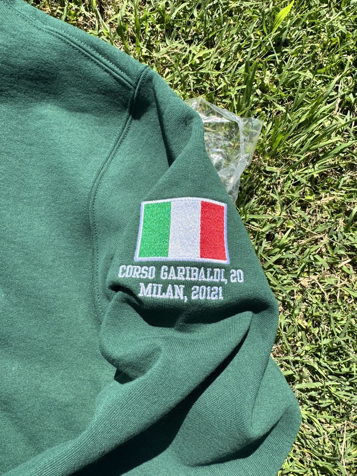 Supreme Supreme Milan Shop Flag Half Zip Pullover Size US S / EU 44-46 / 1 - 2 Thumbnail