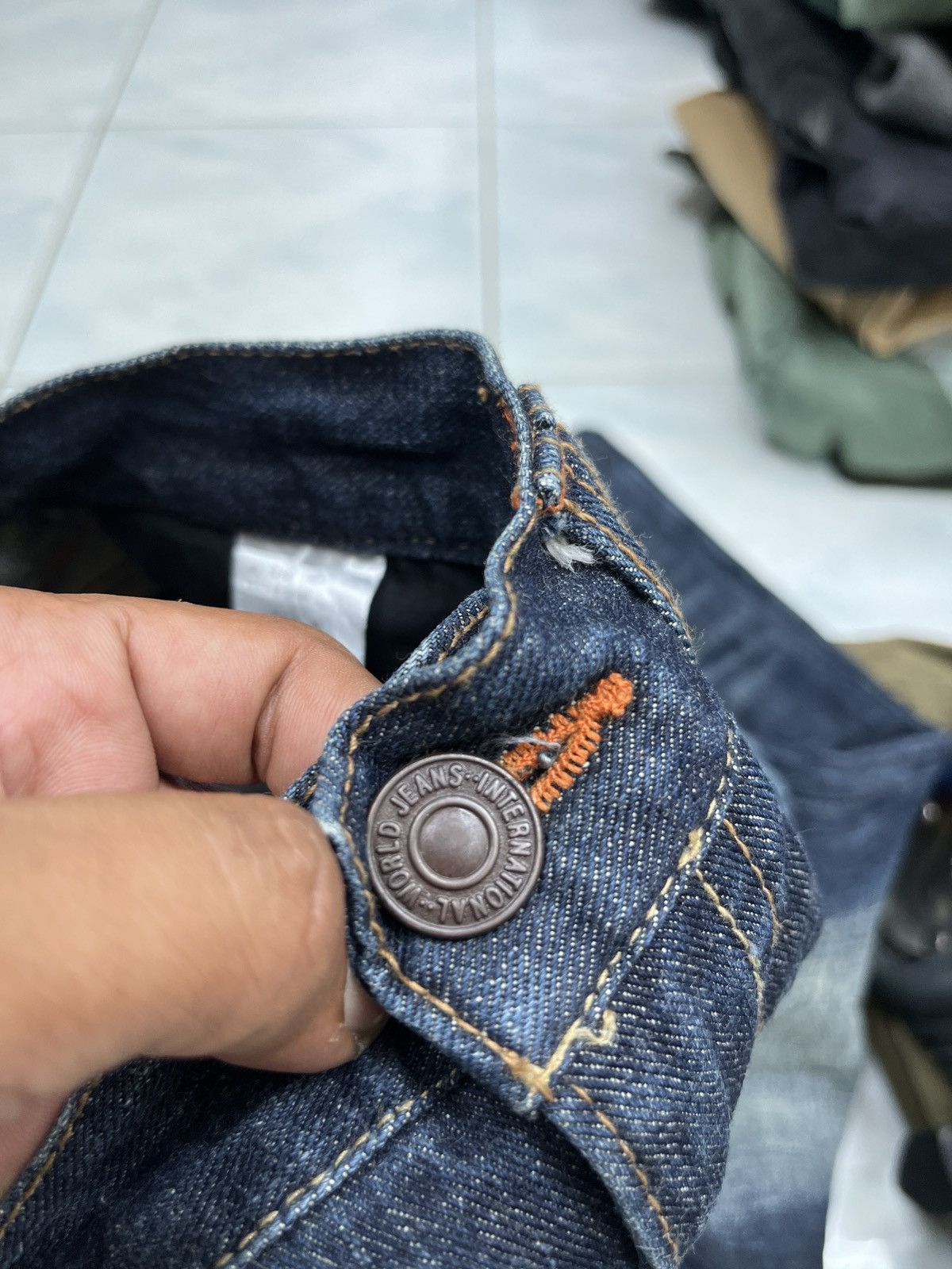 Japanese Brand 🔥🔥🔥ARCHIVE ROOT THREE HYPE DENIM Size 32" / US 10 / IT 46 - 15 Thumbnail