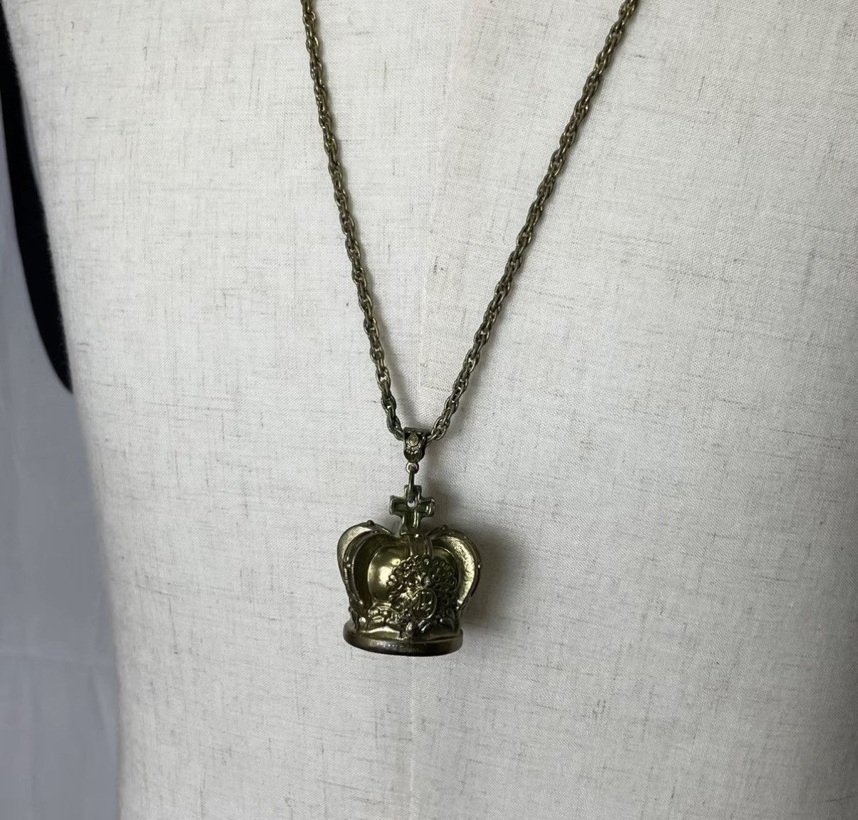 Jean Paul Gaultier Jean Paul Gaultier Crown Baroque Necklace J29 Size ONE SIZE - 4 Thumbnail