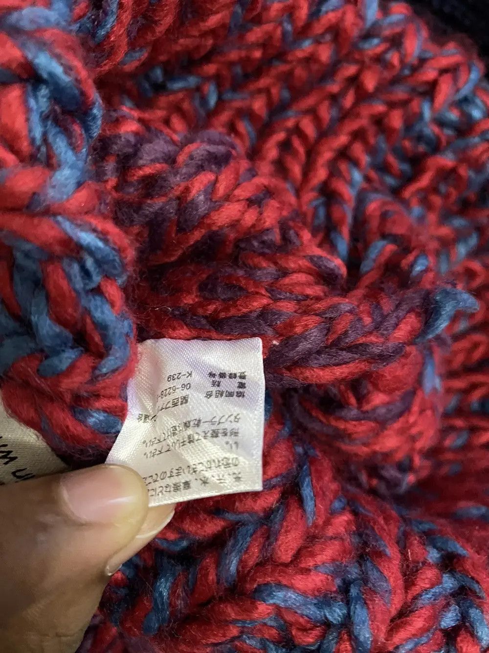 Vintage Vintage Manchester Knit Beanie Hat Size ONE SIZE - 6 Thumbnail