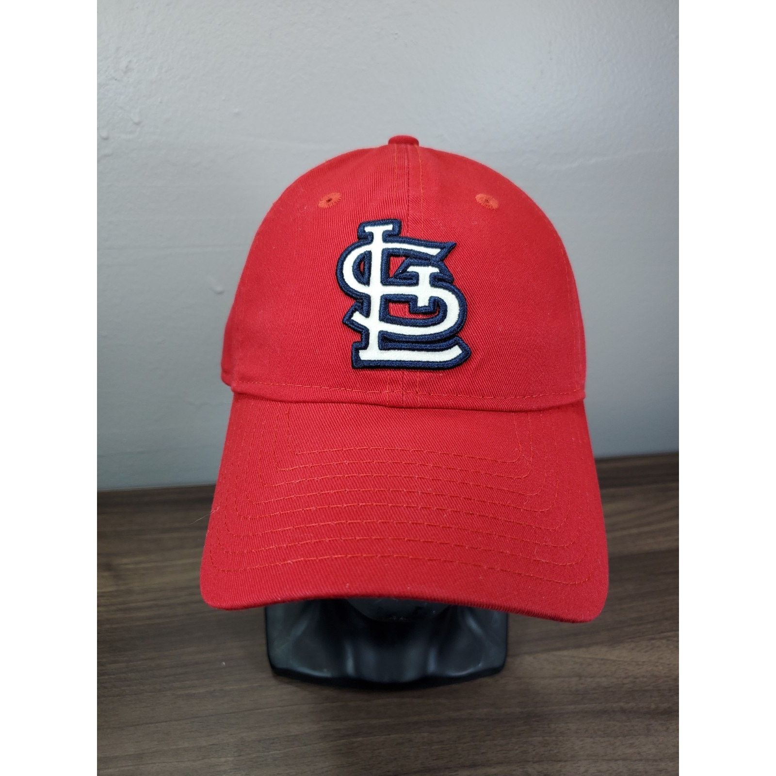 MLB × New Era St Louis Cardinals 9TWENTY Women's Hat MLB Cap Sparkle Logo Size ONE SIZE - 3 Thumbnail