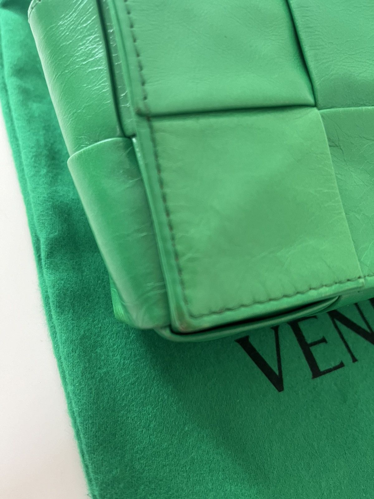 Bottega Veneta Bottega Veneta CassetteBelt Bag in Parakeet Green Size ONE SIZE - 3 Thumbnail