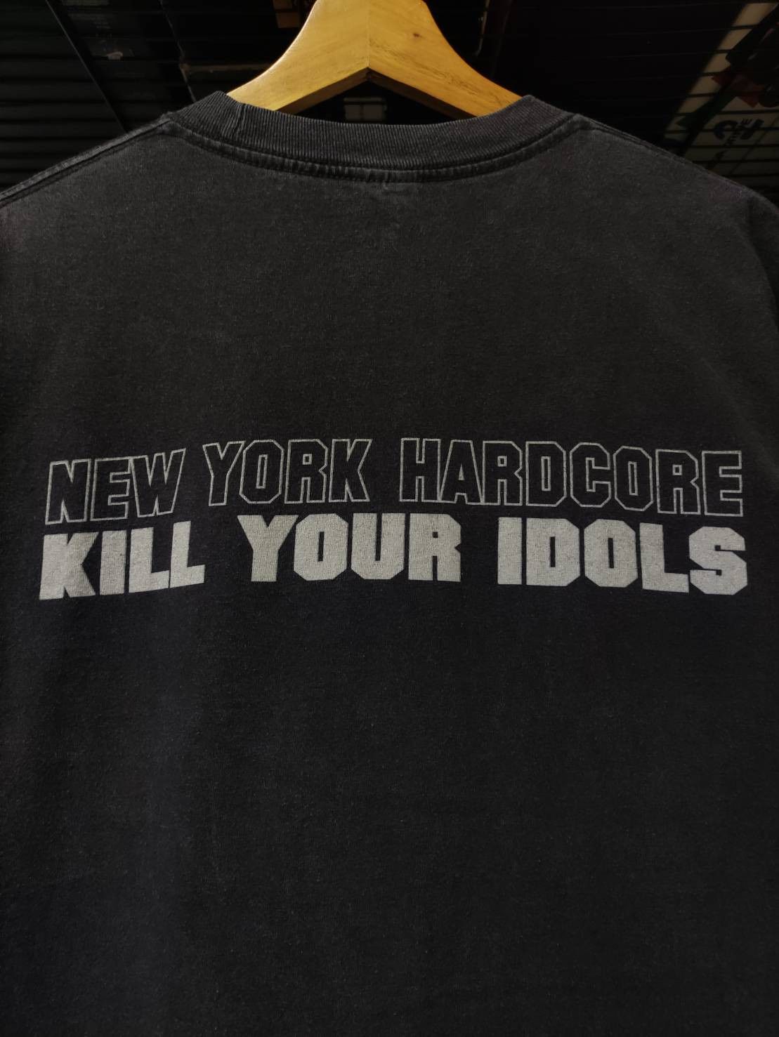 Band Tees Vtg 00's Kill Your Idols " Skull New York Hardcore " T-Shirt Size US M / EU 48-50 / 2 - 10 Thumbnail