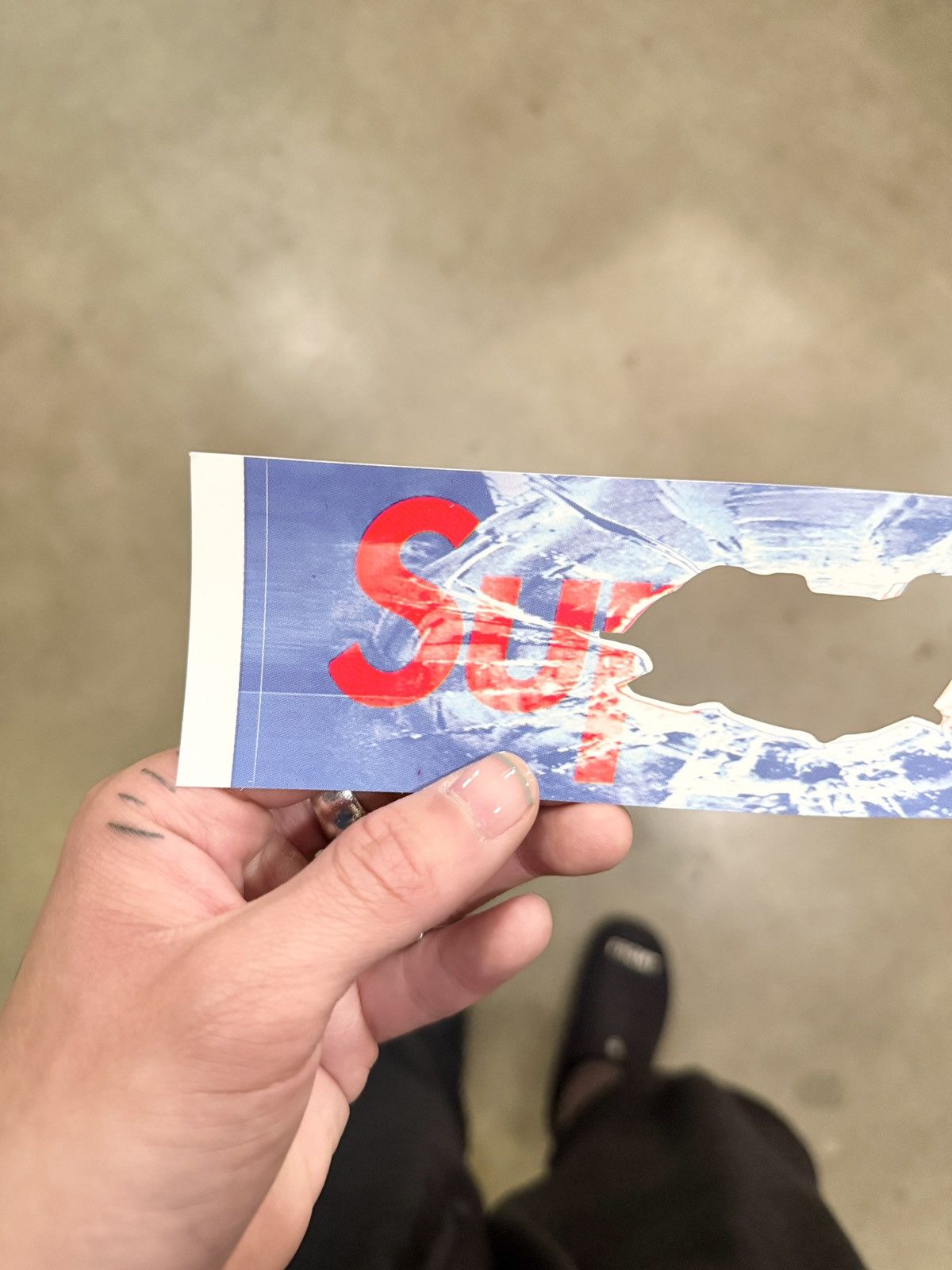 Supreme ICONIC! Supreme Shattered Jumbo sticker Size ONE SIZE - 2 Thumbnail