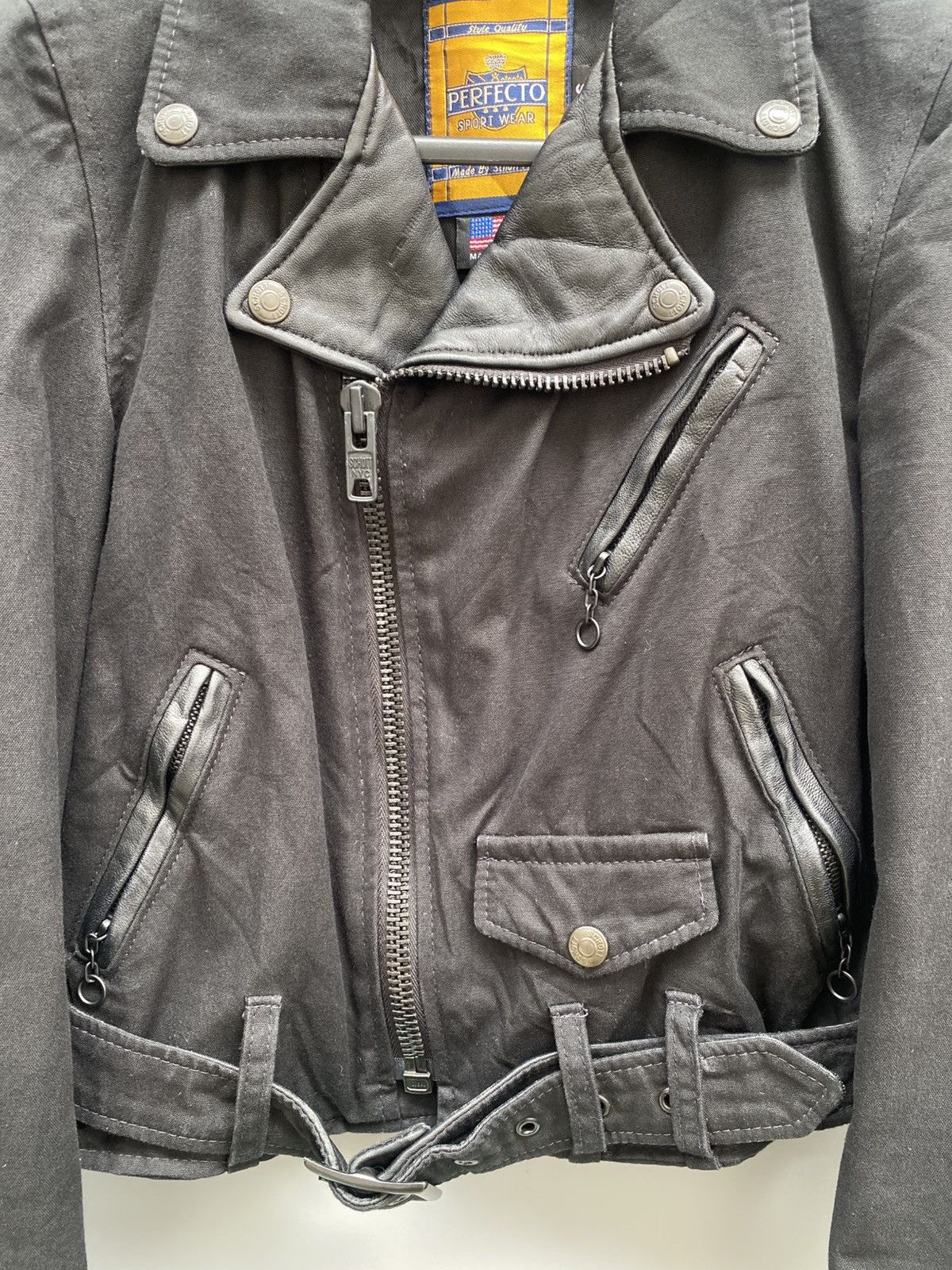Y's Schott x Yohji Yamamoto Y’s - Perfecto Biker Jacket Size S / US 4 / IT 40 - 5 Thumbnail