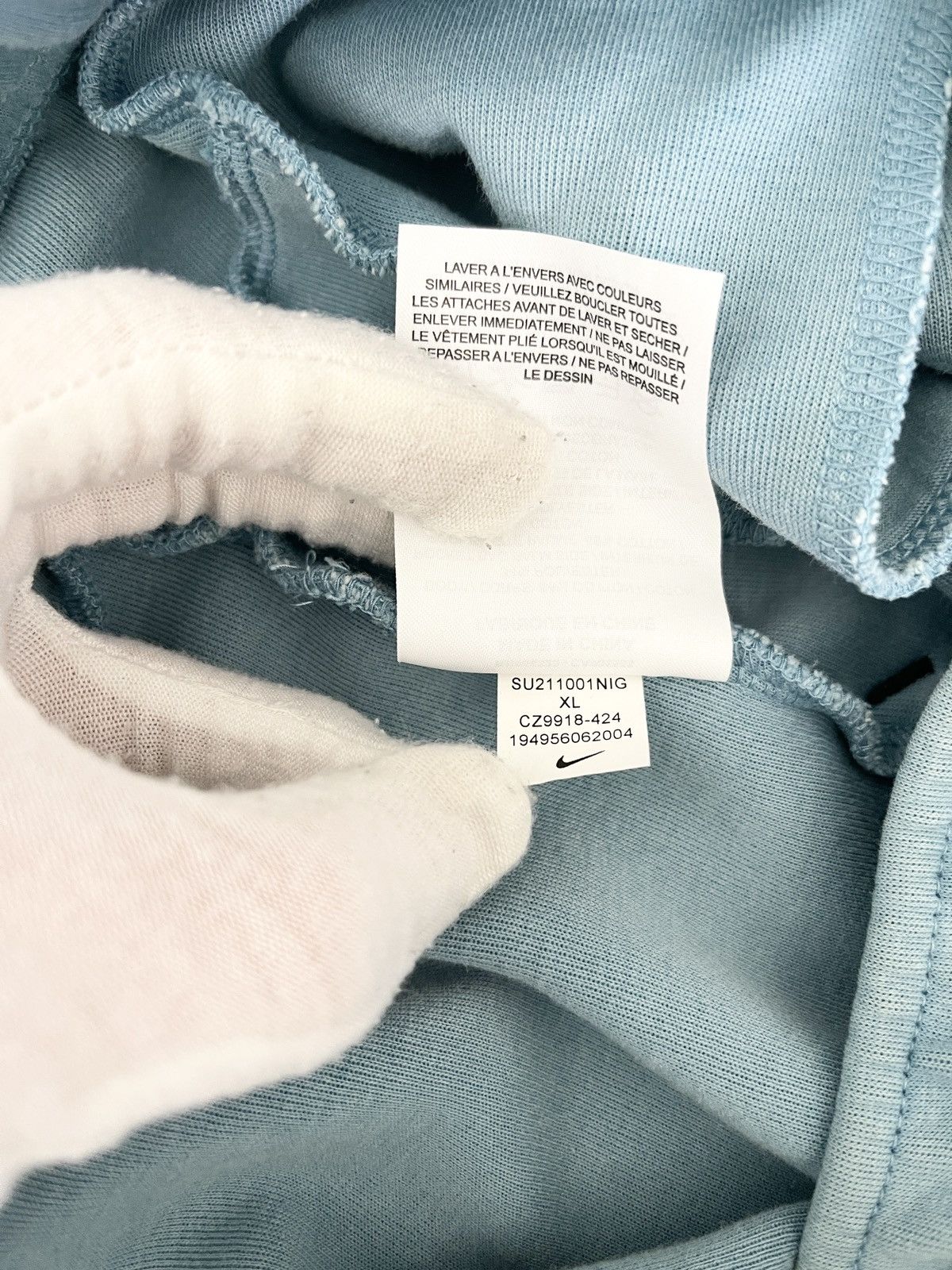 Nike STEAL! 2000s Nike Tech Fleece Classic Logo Sweatpants Size US 34 / EU 50 - 10 Thumbnail
