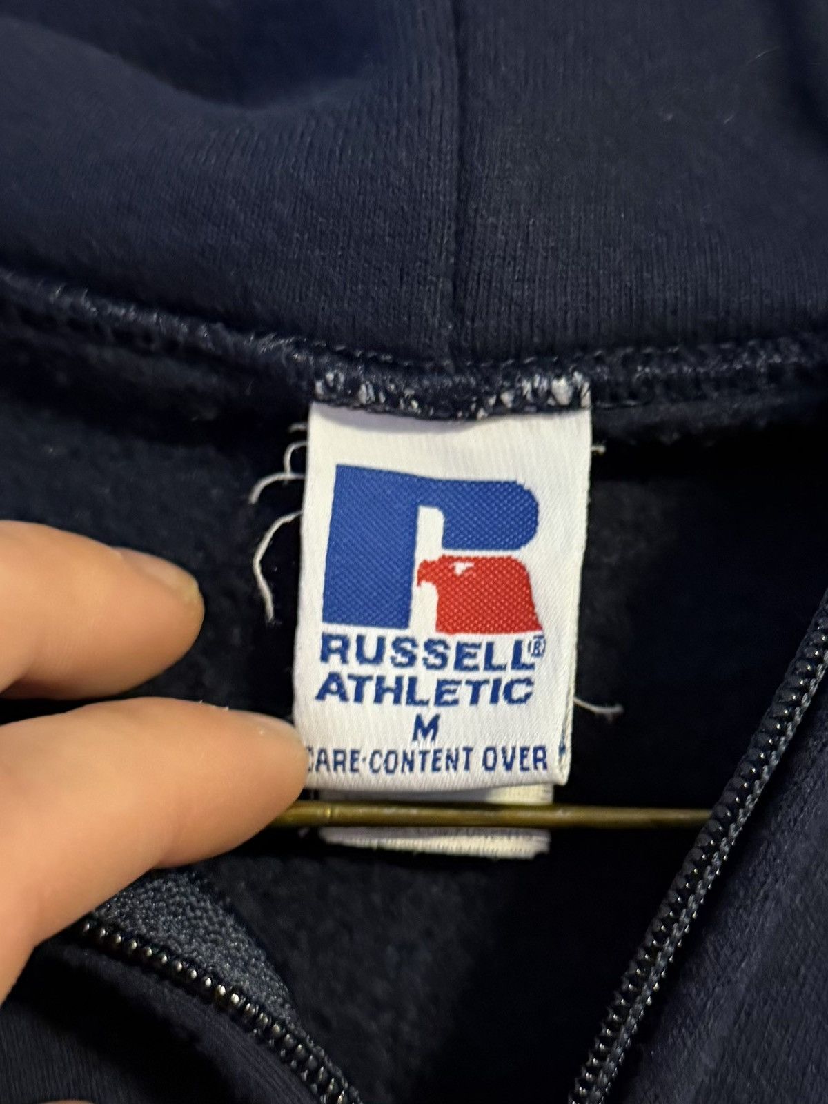 Russell Athletic vintage 90s-y2k clemson russell zip up hoodie medium Size US M / EU 48-50 / 2 - 4 Thumbnail