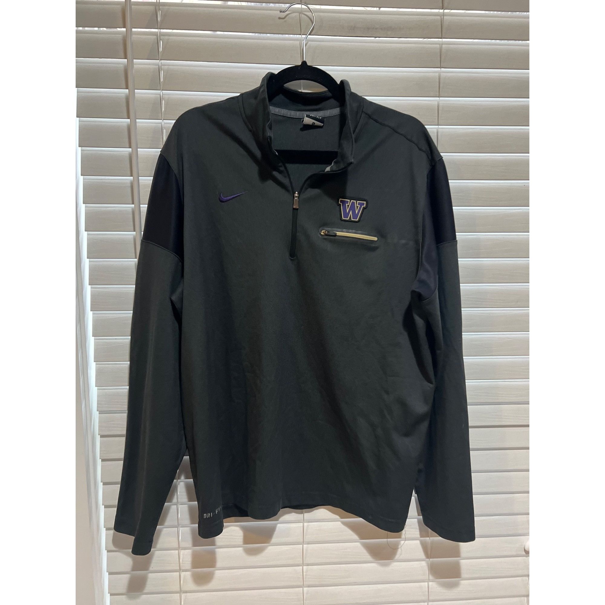 Nike Nike Washington Huskies 1/4 Zip Pullover - Size XL Size US XL / EU 56 / 4 - 1 Thumbnail