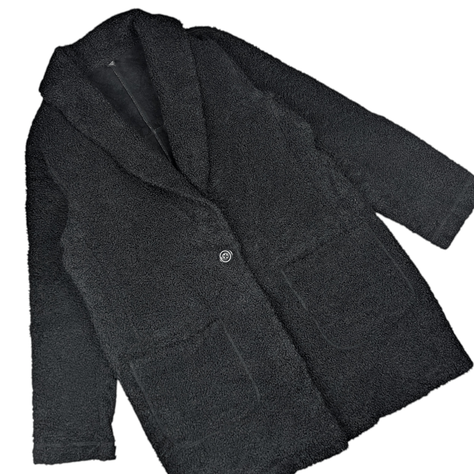 Uniqlo UNIQLO Fluffy Yarn Fleece Smart Coat Blazer Jacket Size US M / EU 48-50 / 2 - 3 Thumbnail