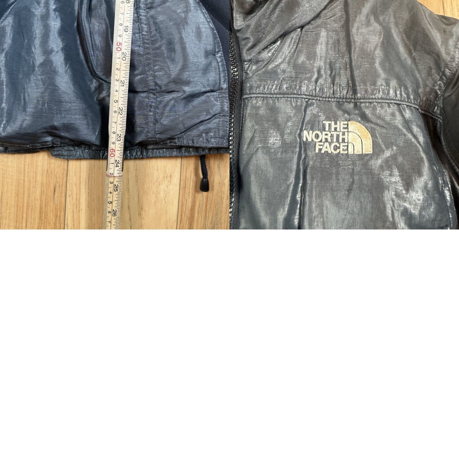 The North Face VINTAGE The North Face Jacket Women Medium Full Zip Down Black Nylon Puffer Metal 90s/North Face Women M Black Down Fill Jacket Full Zip Size M / US 6-8 / IT 42-44 - 8 Thumbnail