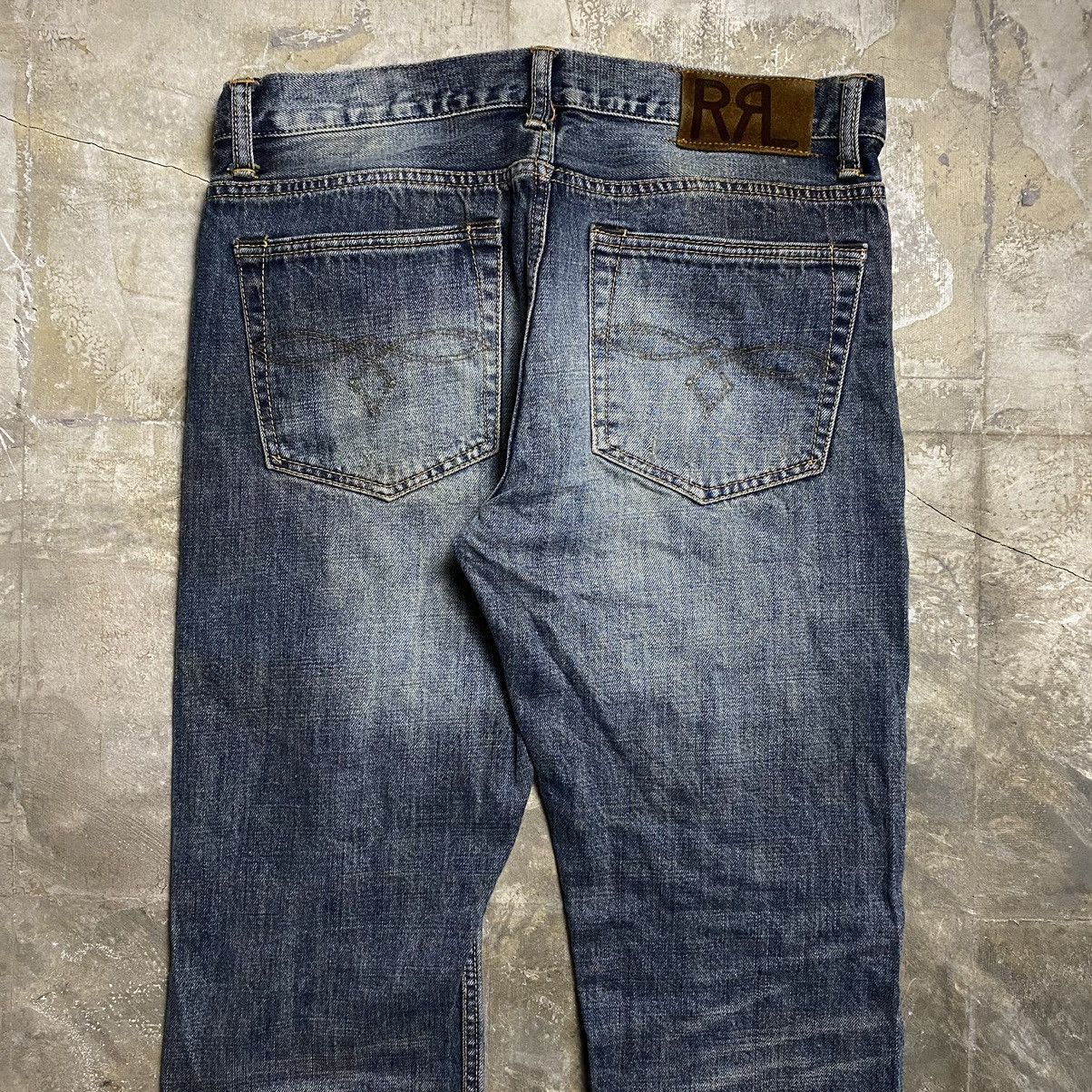 RRL Ralph Lauren RRL Ralph Lauren SF Shuttle Woven Selvedge Denim Jeans Size US 33 - 6 Thumbnail