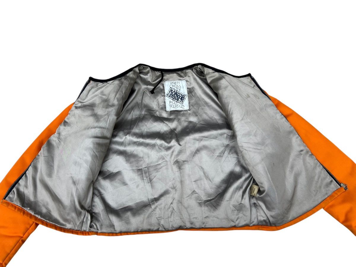 Marithe + Francois Girbaud Vintage 90s Marithe Francois Girbaud Orange Cropped Jacket Size US M / EU 48-50 / 2 - 12 Thumbnail