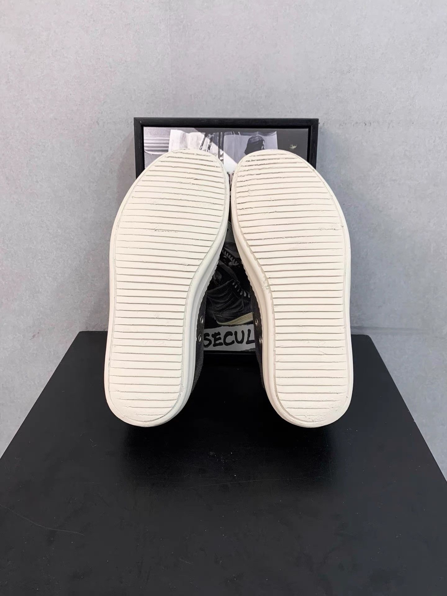 Rick Owens Rick Owens Mainline Leather Ramones K34 Size US 8 / EU 41 - 8 Thumbnail