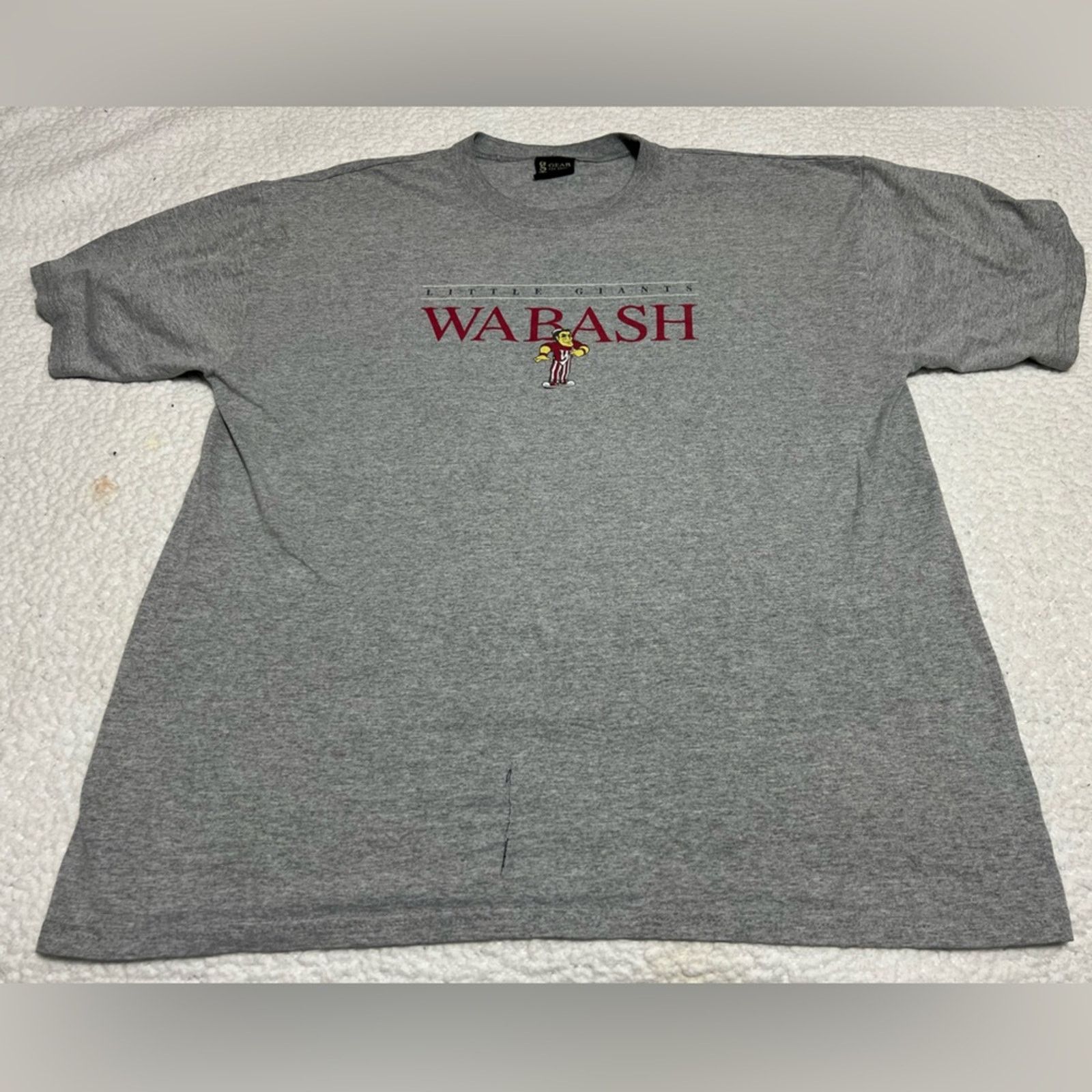 Gear for Sports Wabash Little Giants Shirt Wabash College 90’s VTG Size US XL / EU 56 / 4 - 1 Thumbnail