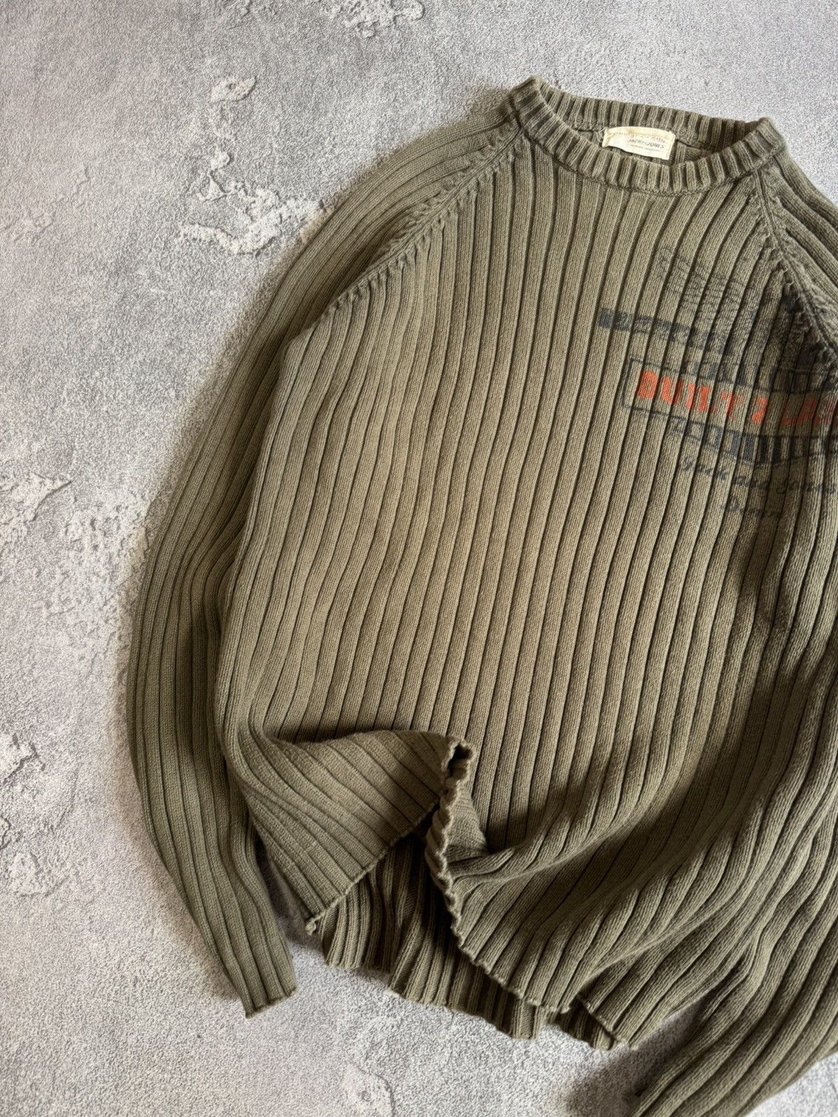 Japanese Brand Archive stripe crazy y2k avantgarde sweater jumper L.G.B. Size US L / EU 52-54 / 3 - 3 Thumbnail