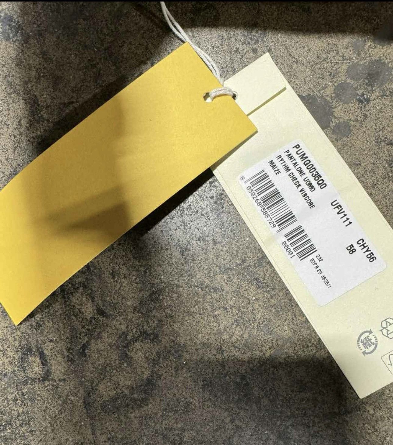 Marni Marni Yellow Grid Pants NWT Size 58 (42 US) FW Runway Size US 42 / EU 58 - 18 Thumbnail