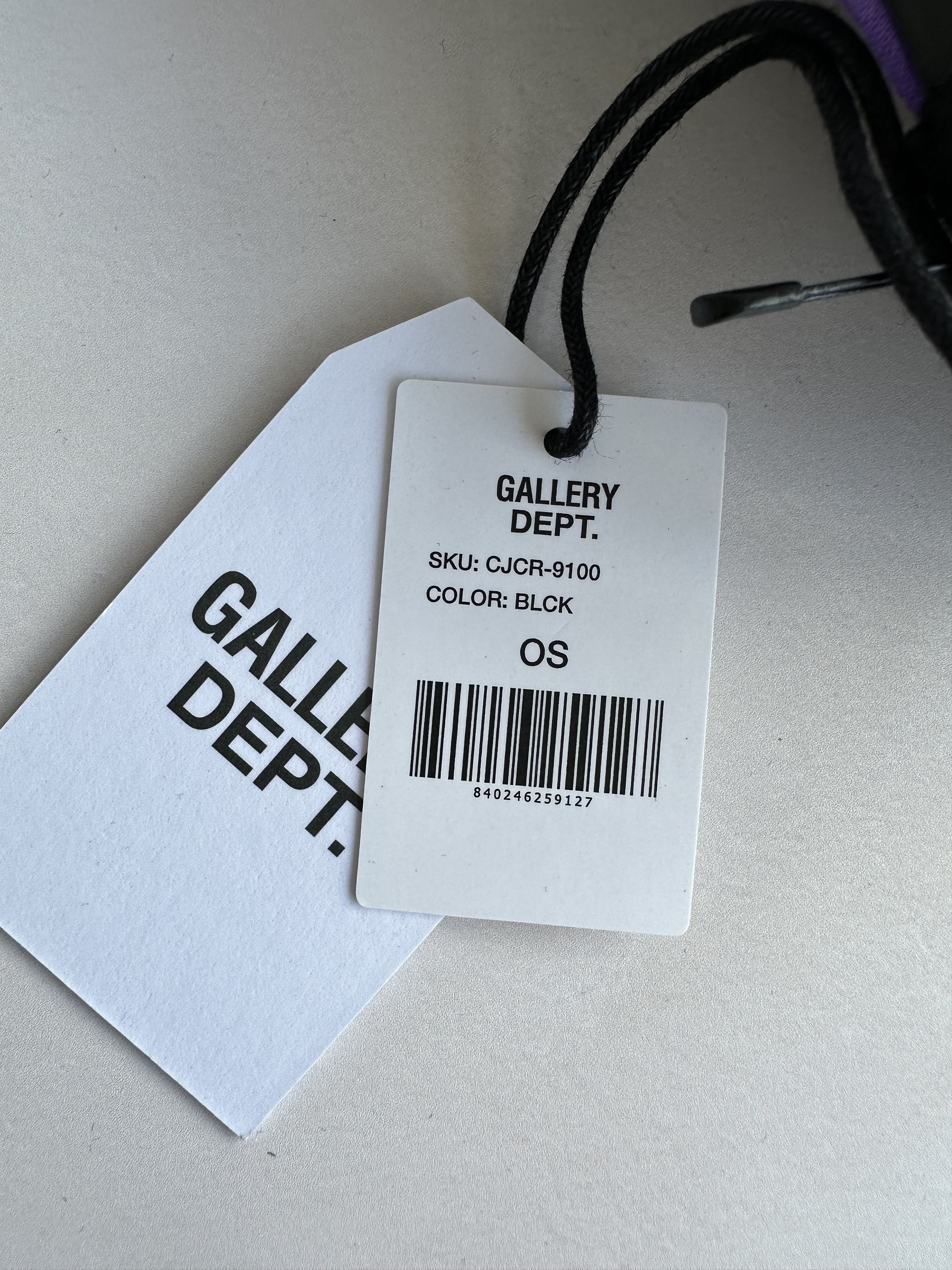 Gallery Dept. GALLERY DEPT Chateau Josue Resort Baseball Cap In Black Size ONE SIZE - 6 Thumbnail