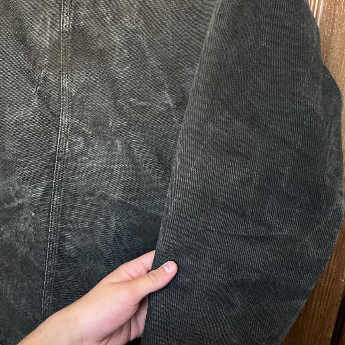 Carhartt Vintage 90s Carhartt Blanket Lined Chore Jacket Faded Size US M / EU 48-50 / 2 - 15 Thumbnail