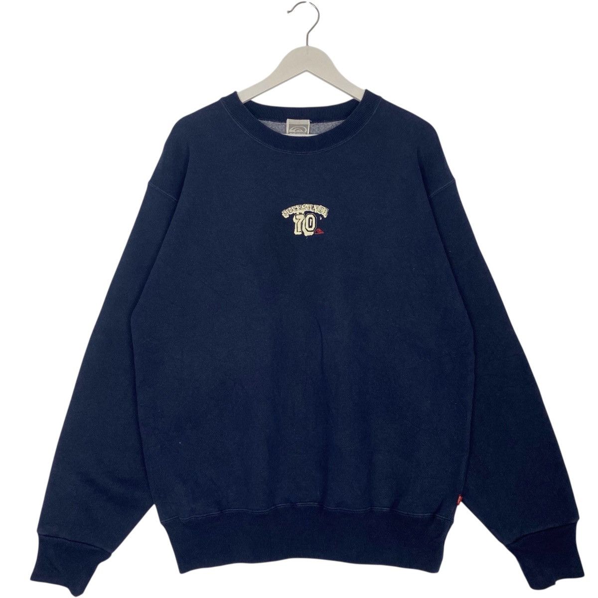 Other Vintage 90s Quiksilver Sweatshirt Crewneck Navy Blue SizeL Size US L / EU 52-54 / 3 - 1 Thumbnail