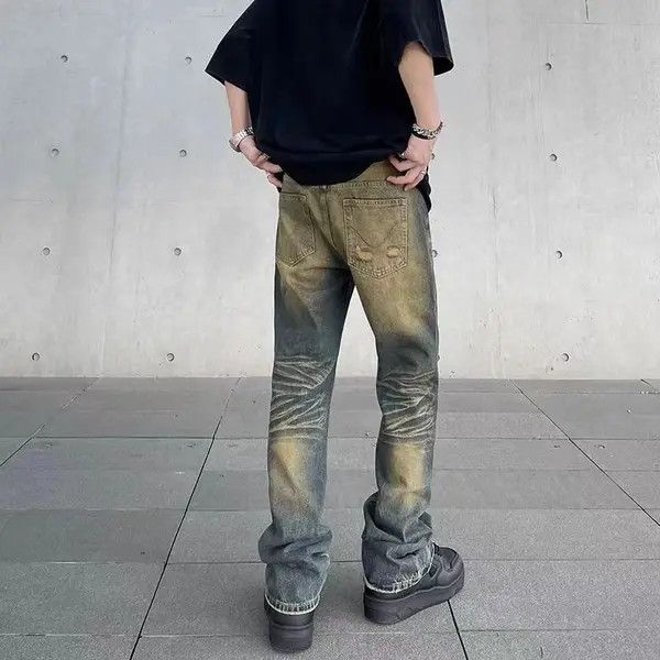 VIBE Vintage washed distressed rusty faded jeans Size US 31 - 4 Thumbnail