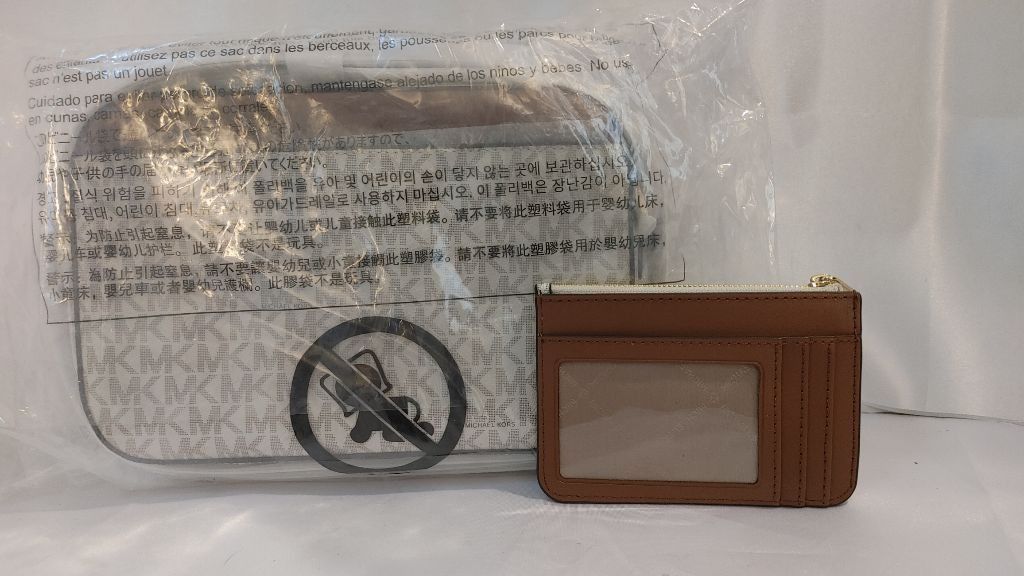 Michael Kors Michael Kors Jet Set Large Logo Crossbody & Card Holder NWT Size ONE SIZE - 5 Thumbnail
