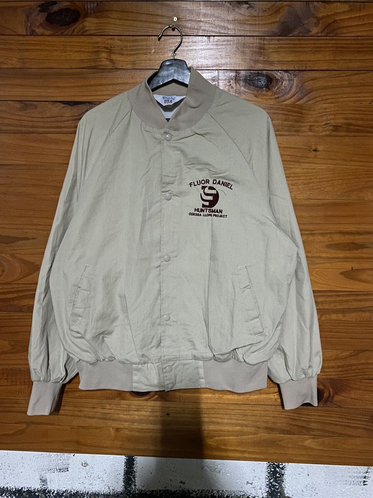 Vintage WestArk USA Fluor Daniel Huntsman Odessa LLDP Project Size US L / EU 52-54 / 3 - 3 Thumbnail