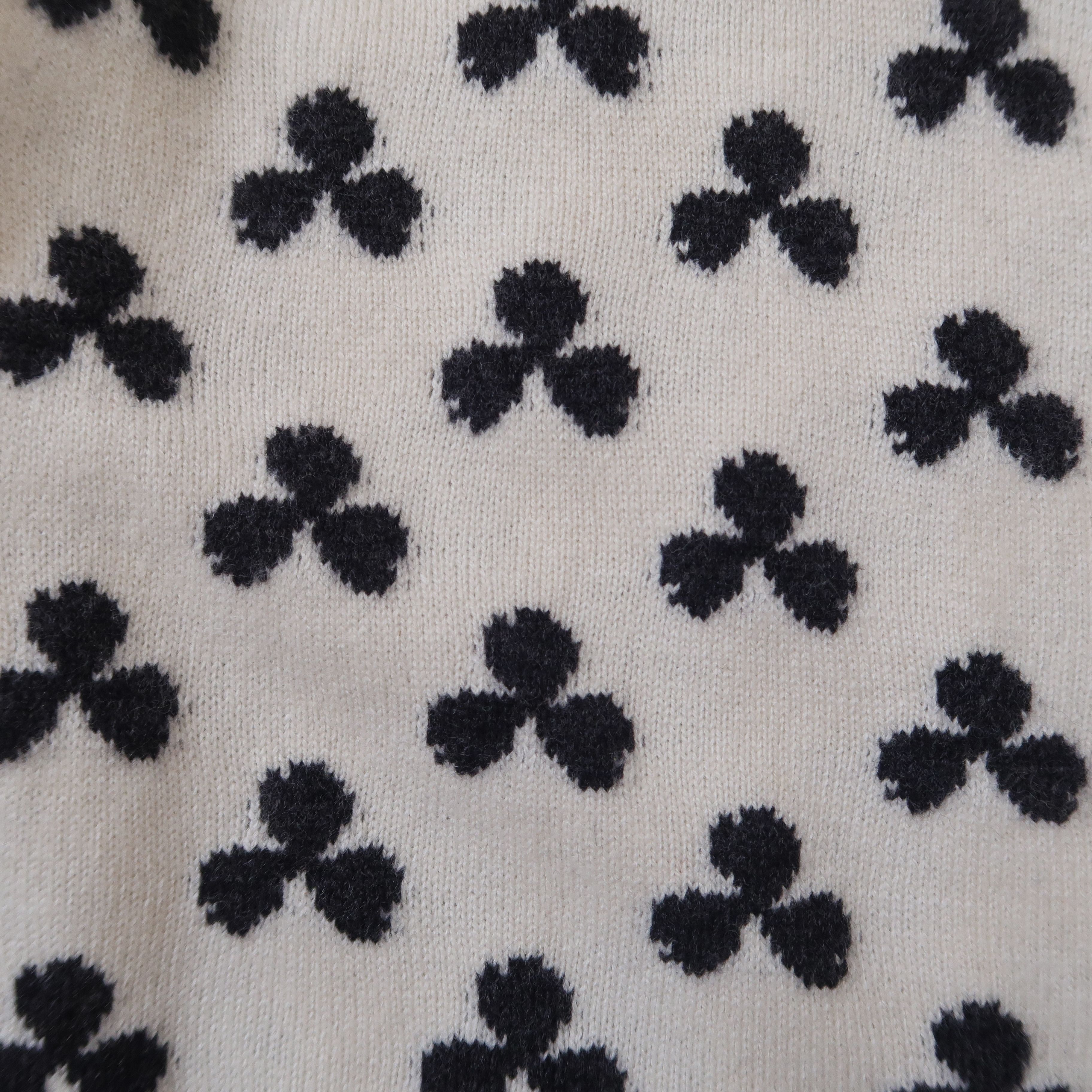 Hermes Hermes Margiela Era Ecru White Clover Cardigan Cashmere Size US S / EU 44-46 / 1 - 6 Thumbnail