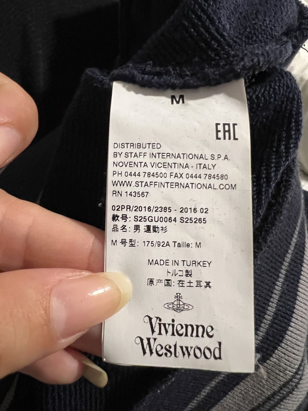 Vivienne Westwood Vivienne Westwood Evil Checkerboard Crewneck Sweatshirt Size US M / EU 48-50 / 2 - 9 Thumbnail