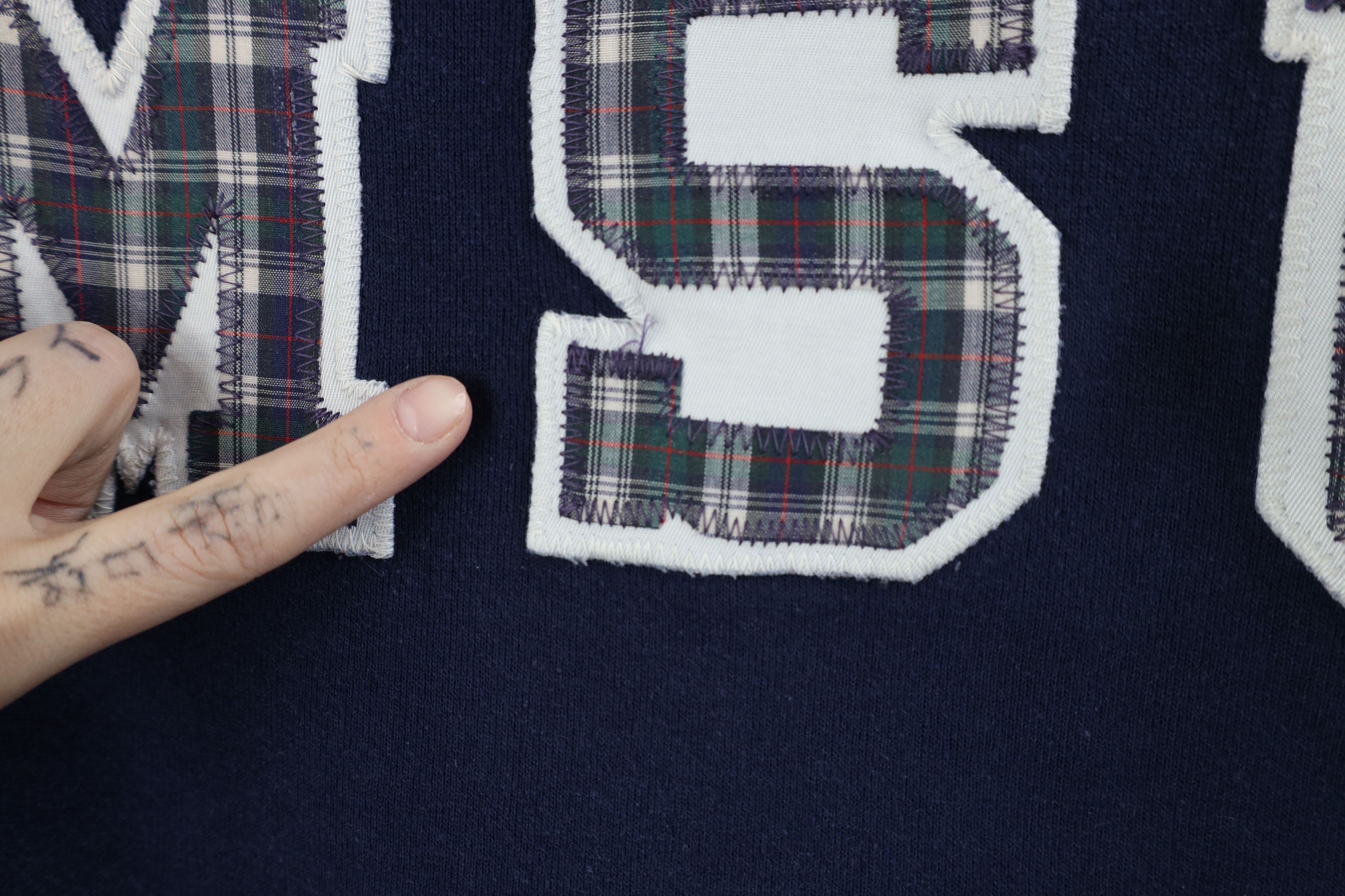 Russell Athletic × Vintage Vintage 90s Russell Athletic State University Sweatshirt USA Size US XL / EU 56 / 4 - 7 Thumbnail